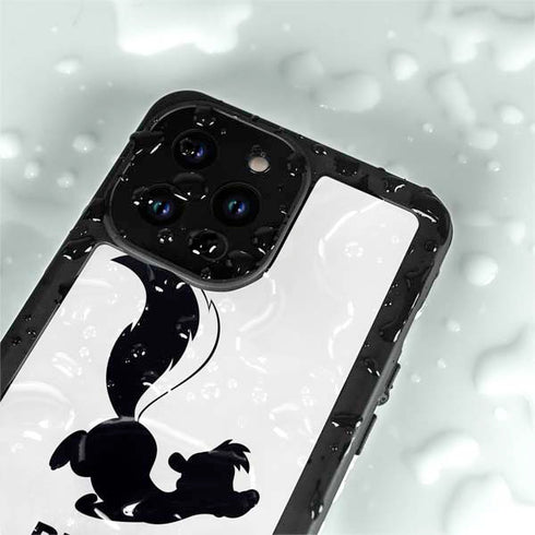 Looney Tunes Pepe Le Pew Identity iPhone 14 Pro Max Waterproof Case