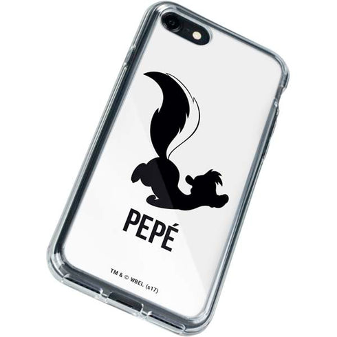 Looney Tunes Pepe Le Pew Identity iPhone SE (2nd & 3rd Gen) Clear Case