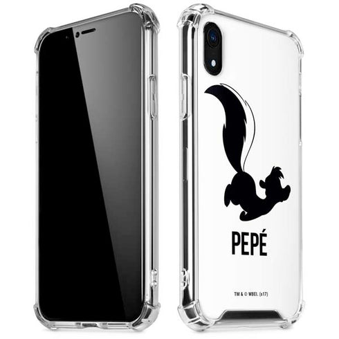 Looney Tunes Pepe Le Pew Identity iPhone XR Clear Case
