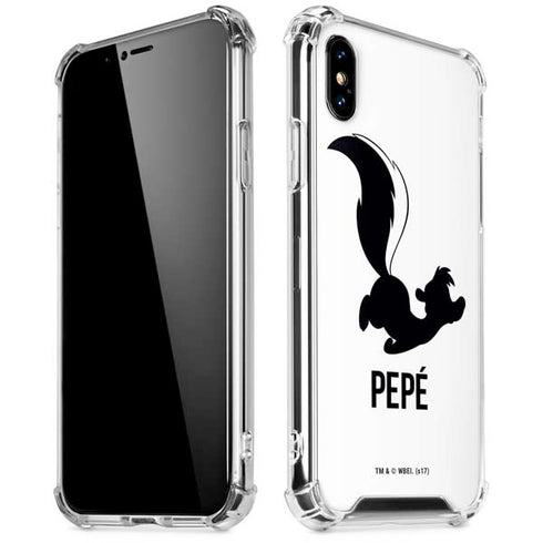 Looney Tunes Pepe Le Pew Identity iPhone XS Max Clear Case