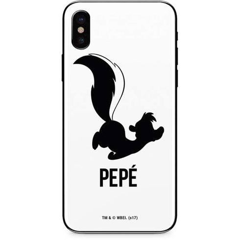 Looney Tunes Pepe Le Pew Identity iPhone XS Skin