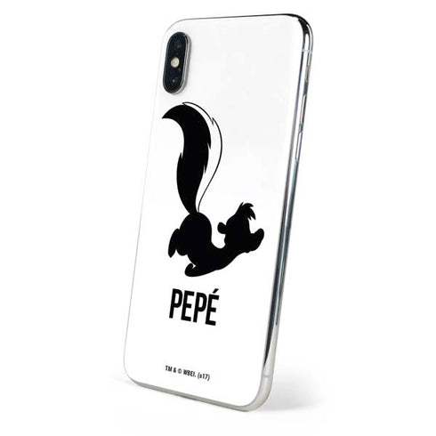 Looney Tunes Pepe Le Pew Identity iPhone XS Skin
