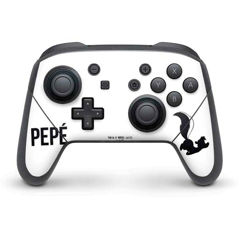 Looney Tunes Pepe Le Pew Identity Nintendo Switch Pro Controller Skin