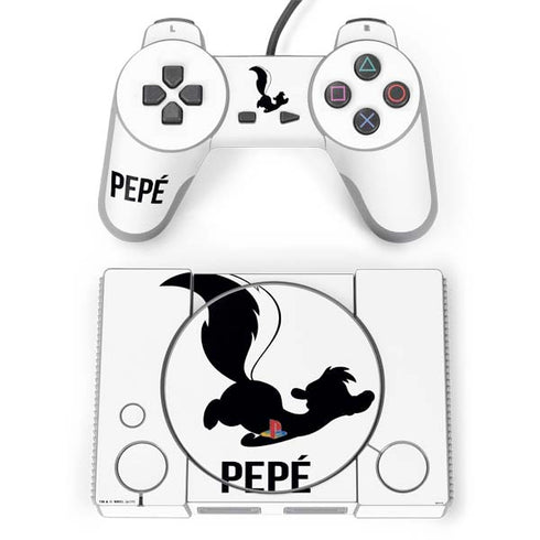 Looney Tunes Pepe Le Pew Identity PlayStation Classic Bundle Skin