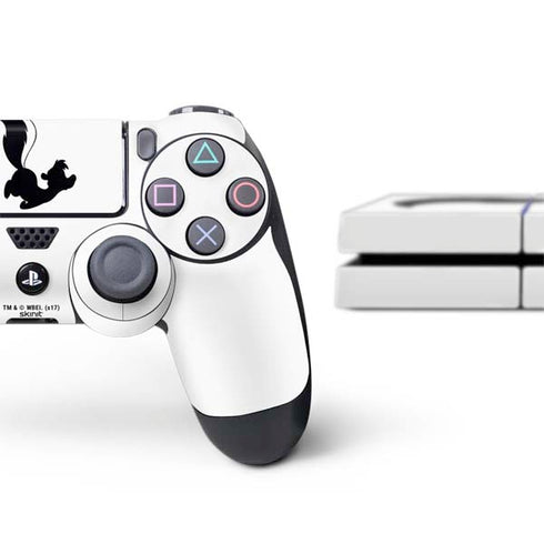 Looney Tunes Pepe Le Pew Identity PS4 Console and Controller Bundle Skin