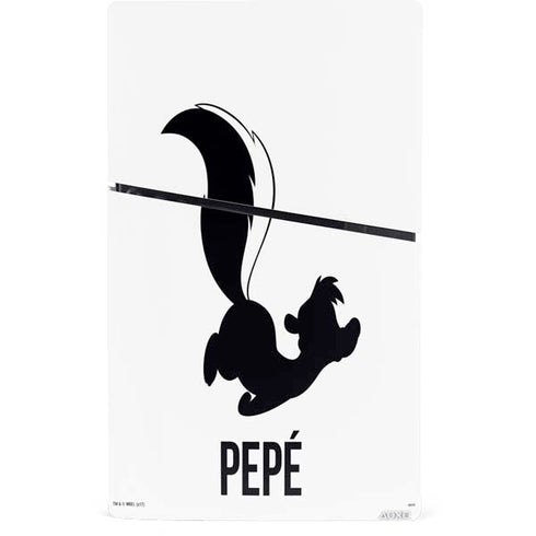 Looney Tunes Pepe Le Pew Identity PS5 Slim Digital Edition Console Skin