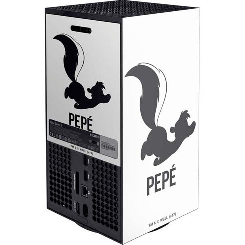 Looney Tunes Pepe Le Pew Identity Xbox Series X Console Skin