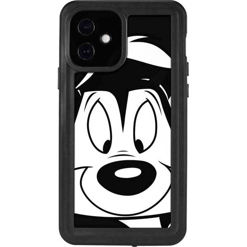 Looney Tunes Pepe Le Pew iPhone 12 Waterproof Case