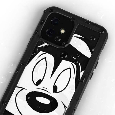 Looney Tunes Pepe Le Pew iPhone 12 Waterproof Case