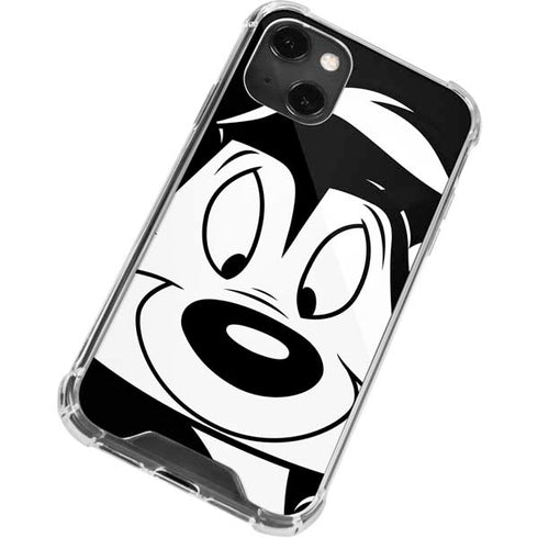 Looney Tunes Pepe Le Pew iPhone 13 Mini Clear Case