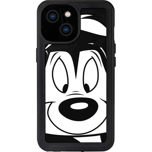 Looney Tunes Pepe Le Pew iPhone 15 Waterproof Case