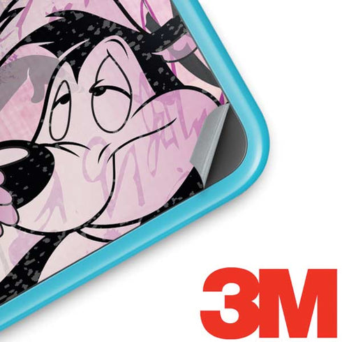 Looney Tunes Pepe Le Pew Purple Romance Nintendo 2DS XL (2017) Skin