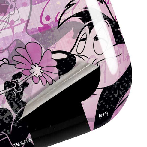 Looney Tunes Pepe Le Pew Purple Romance Galaxy Buds Pro Skin