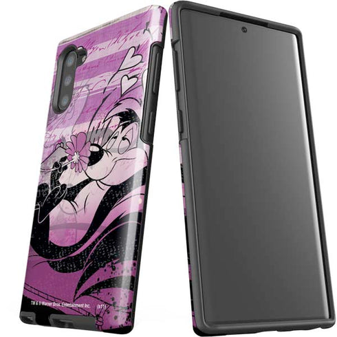Looney Tunes Pepe Le Pew Purple Romance Galaxy Note 10 Pro Case