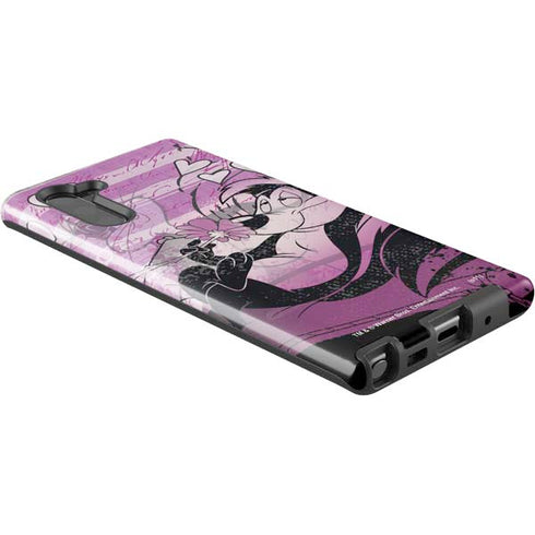 Looney Tunes Pepe Le Pew Purple Romance Galaxy Note 10 Pro Case