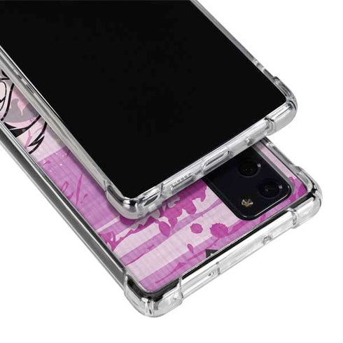 Looney Tunes Pepe Le Pew Purple Romance Galaxy Note20 5G Clear Case