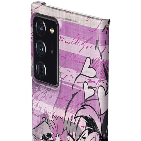 Looney Tunes Pepe Le Pew Purple Romance Galaxy Note20 Ultra 5G Lite Case
