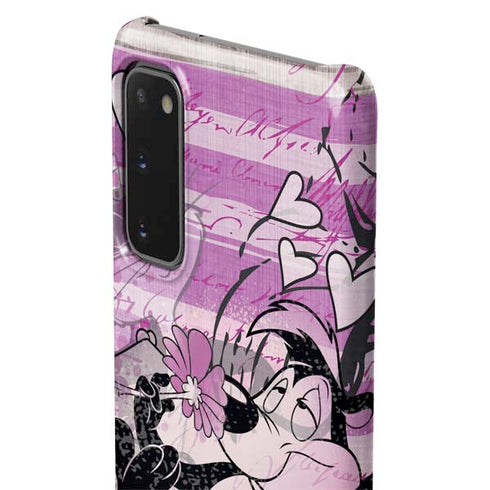Looney Tunes Pepe Le Pew Purple Romance Galaxy S20 Lite Case
