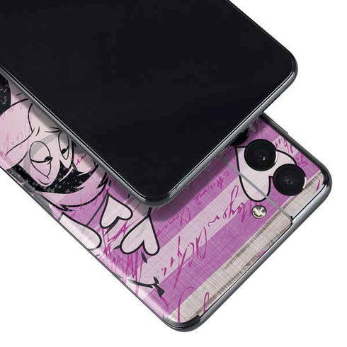 Looney Tunes Pepe Le Pew Purple Romance Galaxy S21 5G Skin