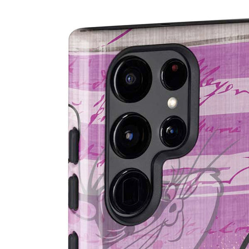 Looney Tunes Pepe Le Pew Purple Romance Galaxy S22 Ultra Pro Case