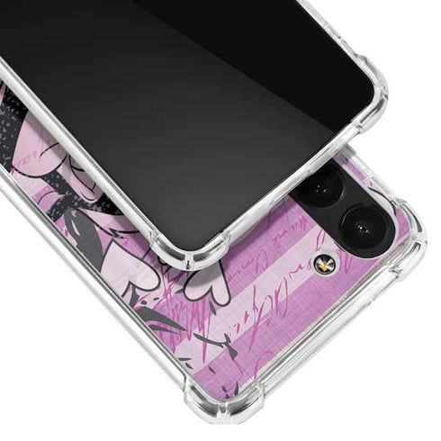 Looney Tunes Pepe Le Pew Purple Romance Galaxy S23 Clear Case