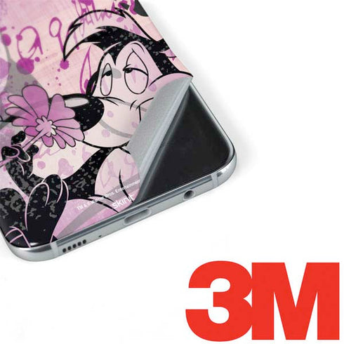 Looney Tunes Pepe Le Pew Purple Romance Galaxy S8 Skin