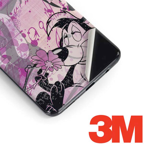 Looney Tunes Pepe Le Pew Purple Romance Galaxy S9 Plus Skin