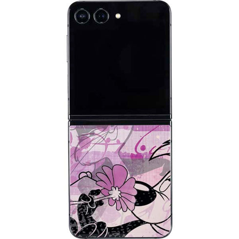 Looney Tunes Pepe Le Pew Purple Romance Galaxy Z Flip5 5G Skin