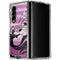 Looney Tunes Pepe Le Pew Purple Romance Galaxy Z Fold4 5G Clear Case