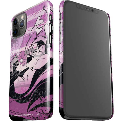 Looney Tunes Pepe Le Pew Purple Romance iPhone 11 Pro Lite Case