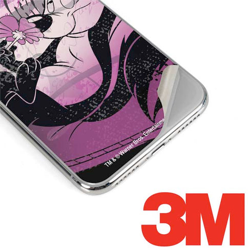 Looney Tunes Pepe Le Pew Purple Romance iPhone 11 Pro Skin