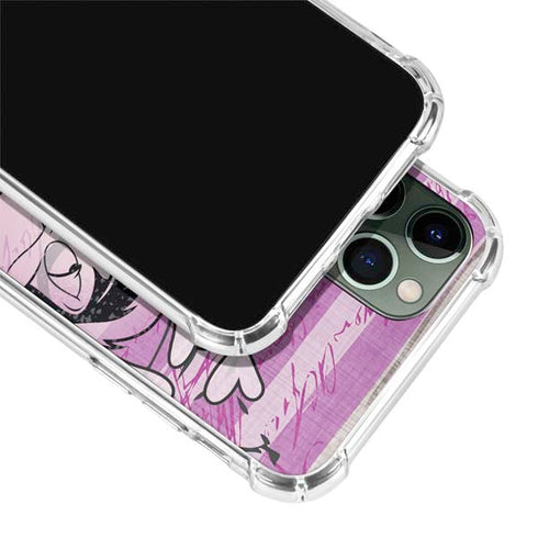 Looney Tunes Pepe Le Pew Purple Romance iPhone 12 Pro Clear Case