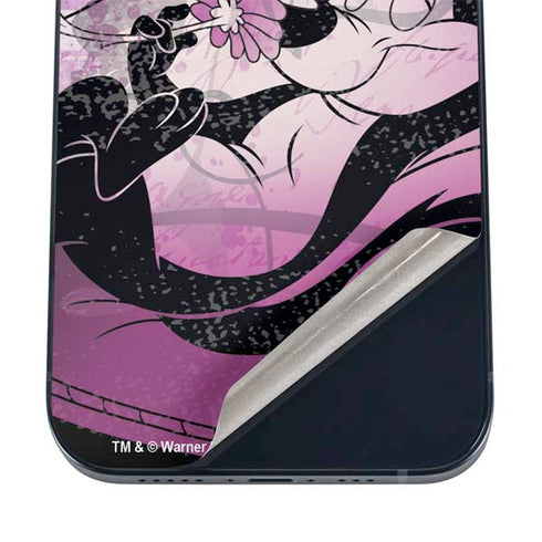 Looney Tunes Pepe Le Pew Purple Romance iPhone 12 Skin