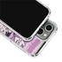 Looney Tunes Pepe Le Pew Purple Romance iPhone 13 Pro Clear Case