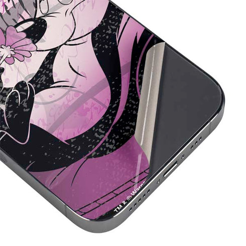 Looney Tunes Pepe Le Pew Purple Romance iPhone 13 Pro Max Skin