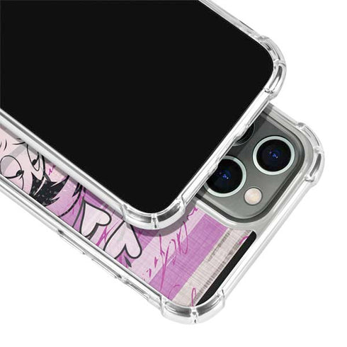 Looney Tunes Pepe Le Pew Purple Romance iPhone 15 Pro Clear Case