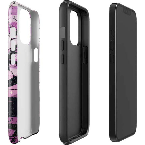 Looney Tunes Pepe Le Pew Purple Romance iPhone 15 Pro Max Impact Case