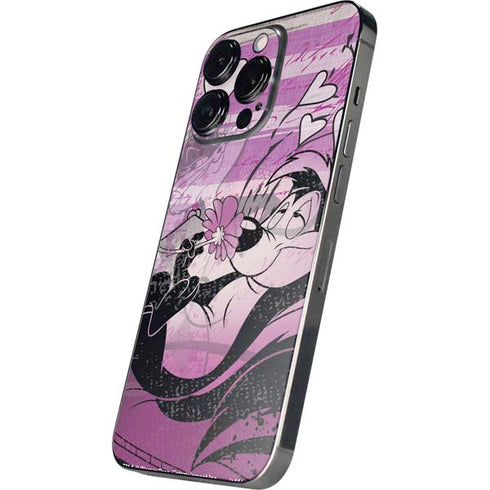 Looney Tunes Pepe Le Pew Purple Romance iPhone 14 Pro Max Skin