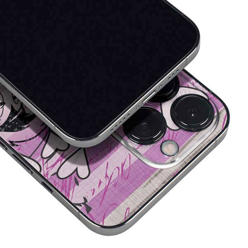 Looney Tunes Pepe Le Pew Purple Romance iPhone 14 Pro Skin
