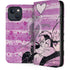 Looney Tunes Pepe Le Pew Purple Romance iPhone 15 Plus Folio Case
