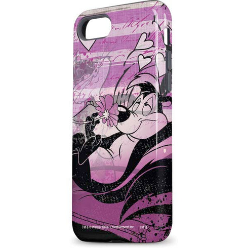 Looney Tunes Pepe Le Pew Purple Romance iPhone 7 Pro Case