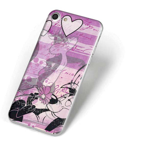 Looney Tunes Pepe Le Pew Purple Romance iPhone 8 Skin
