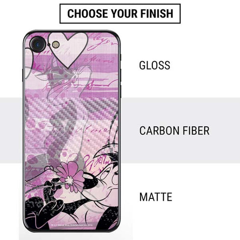 Looney Tunes Pepe Le Pew Purple Romance iPhone SE (2nd & 3rd Gen) Skin