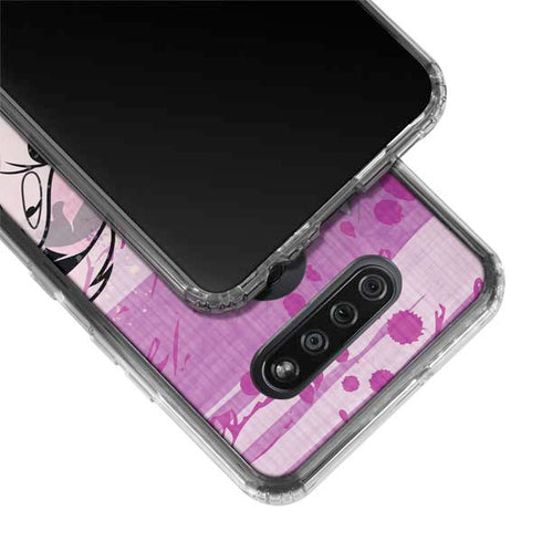 Looney Tunes Pepe Le Pew Purple Romance LG K51/Q51 Clear Case