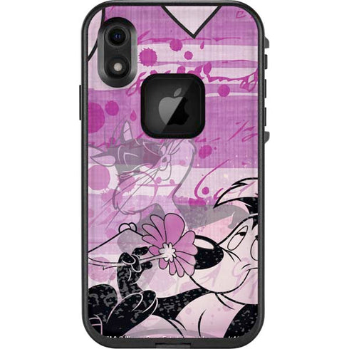 Looney Tunes Pepe Le Pew Purple Romance LifeProof Fre iPhone Skin
