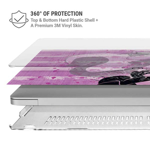 Looney Tunes Pepe Le Pew Purple Romance MacBook Air 13in M1 (2021) Case plus Skin