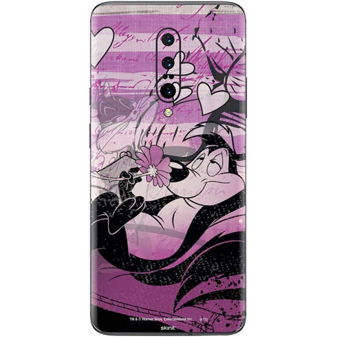 Looney Tunes Pepe Le Pew Purple Romance OnePlus 7 Pro Skin