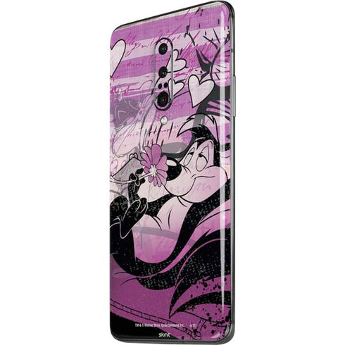 Looney Tunes Pepe Le Pew Purple Romance OnePlus 7 Pro Skin