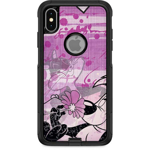 Looney Tunes Pepe Le Pew Purple Romance Otterbox Commuter iPhone Skin