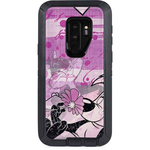 Looney Tunes Pepe Le Pew Purple Romance Otterbox Defender Galaxy Skin